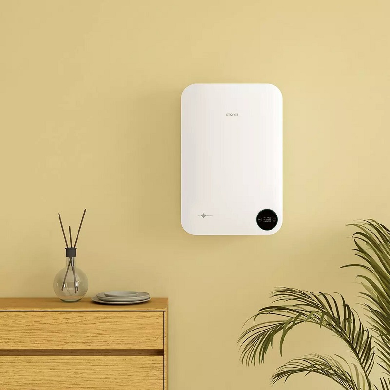 Воздухоочистители Xiaomi SmartMi Fresh Air System Wall Mounted: обзор-сравнение обычной модели и воздухоочистителя с подогревом