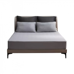 Водонепроницаемый противоклещевой наматрасник Xiaomi Deep Sleep Antibacterial and Anti-mite Waterproof Mattress Cover 1.8m Grey