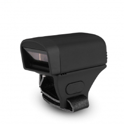Портативный Bluetooth-cканер штрихкода QunSuo Mini Bluetooth Ring Scanner 1D (S02)