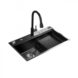 Ступенчатая кухонная мойка со смесителем Xiaomi Mensarjor Stepped Stainless Nano Sink (SS3118R-172R640NH)