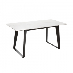 Обеденный стол со столешницей из керамогранита Xiaomi 8H Jun Founder Series Rock Board Dining Table Jazz White 1.6 m (YB13)
