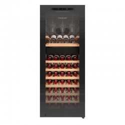 Винный шкаф с постоянной температурой и воздушным охлаждением Vinocave Wine Cabinet With Constant Temperature 78 bottles (CWC-200BJPGZ) (два диапазона температур)