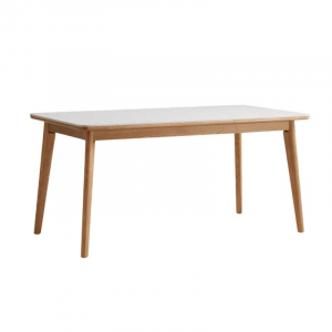 Обеденный стол со столешницей из керамогранита Xiaomi Linsy Dining Table 1.6 m Wheat/White (LH254R4-B)