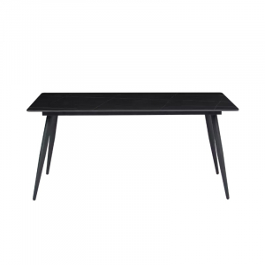 Стол обеденный со столешницей из керамогранита Xiaomi 8H Jun Rock Board Dining Table 1.4 m Black (YB1)