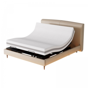 Умная двуспальная кровать с акустикой и массажем Xiaomi 8H Fun Sleeping Smart Bed ONE DT9 1.8 Beige (без матраса)