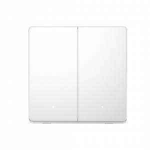 Умный настенный выключатель двухклавишный Xiaomi Smart Switch Pro Dual Switches White (XMQBKG05LM)