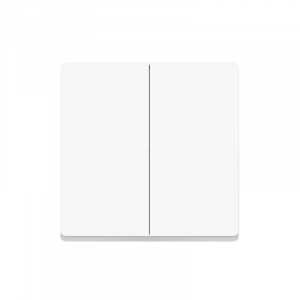 Умный выключатель двухклавишный Xiaomi Smart Wireless Switch White (XMWS01XS)